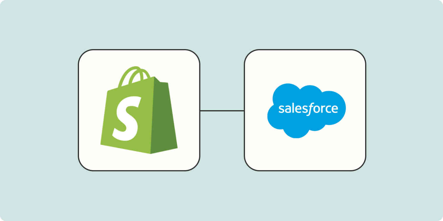 E-commerce Sales Team with Shopify-Salesforce Integration