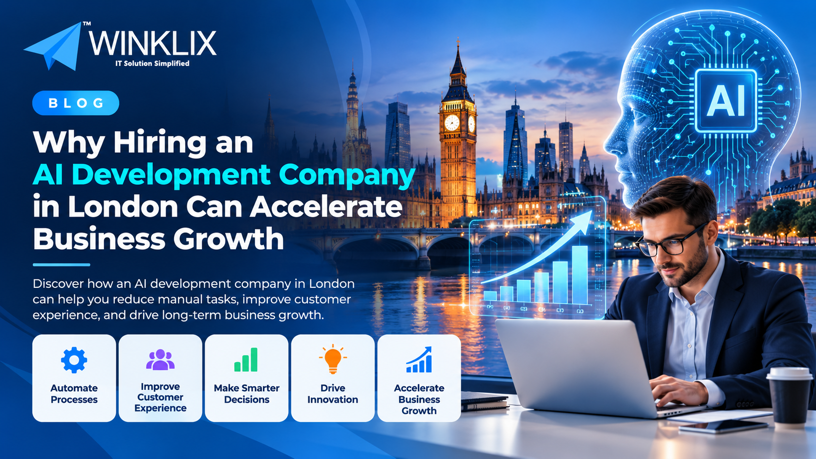 Why hiring an AI development company in London can boost business growth