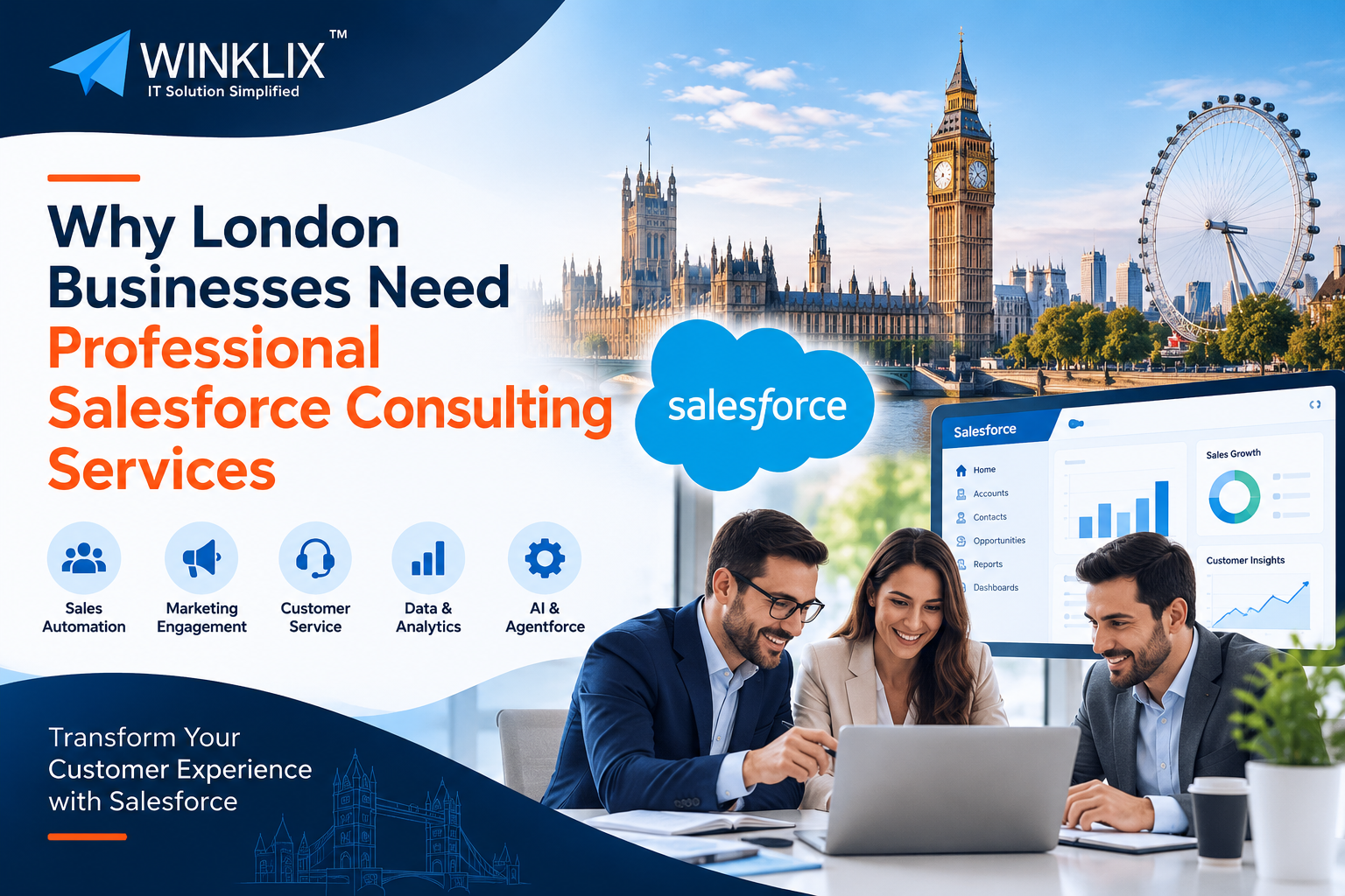 Why London Businesses Need Professional Salesforce Consulting Services